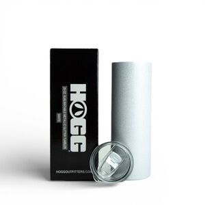 HOGG White Tumbler with Lid